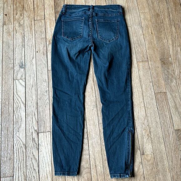 Pistola Black Vintage Moto Zipper Skinny Denim Jeans size 27 - Picture 11 of 12